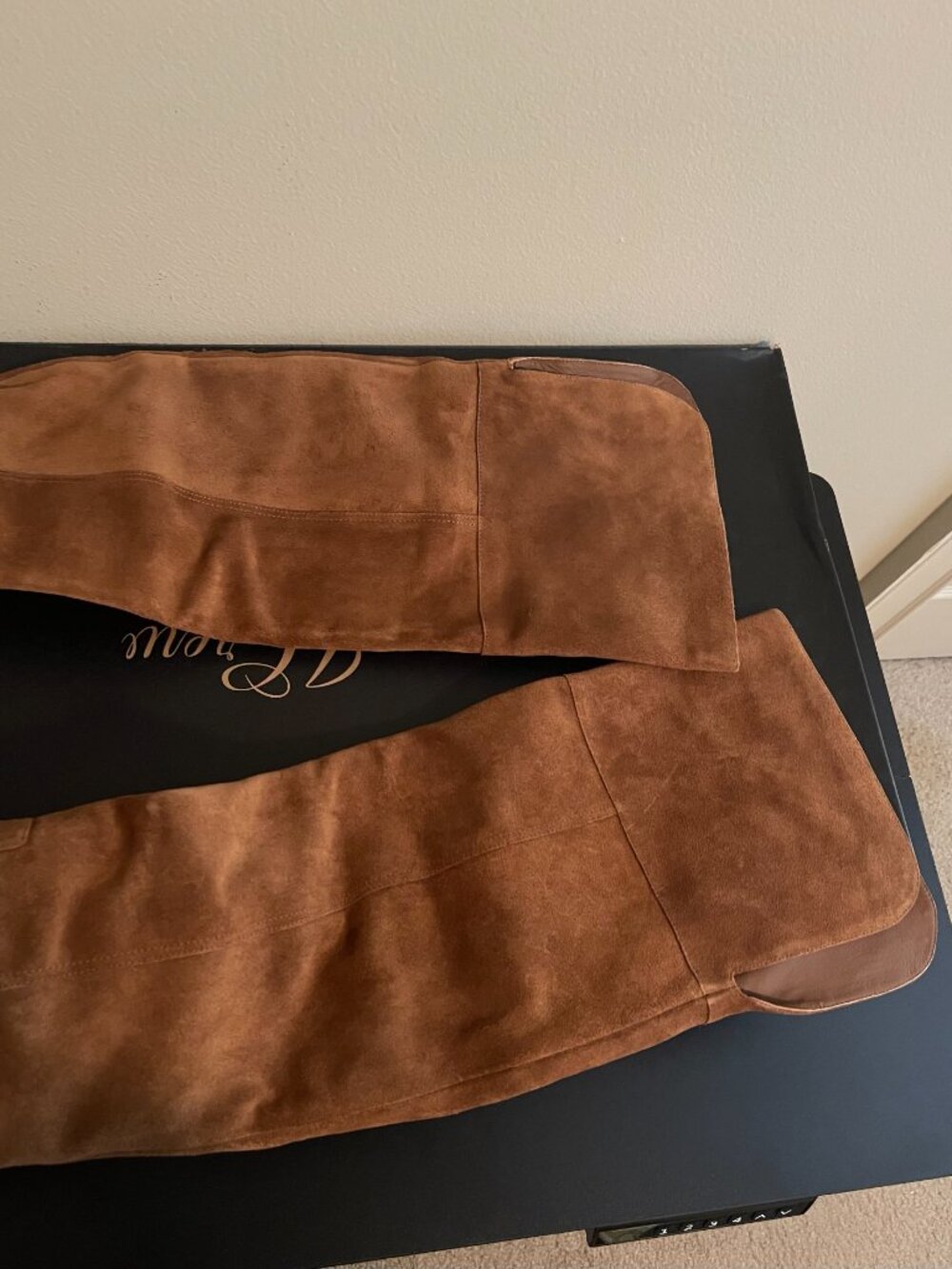 J Crew over the knee suede riding boots Sz 7 - Picture 4 of 11